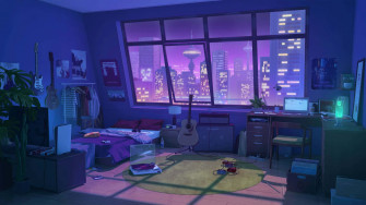 Anime Bedroom Background Wallpaper