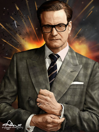 Portraiture Of Life On Harry Hart Colin Firth Wow Okai