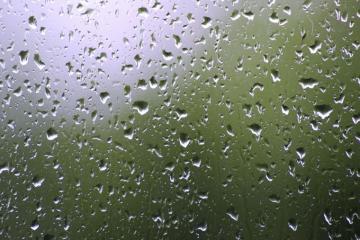 Background Blurry Disc Drip Drop Of Water Glass Moist