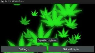3d Weed HD Live Wallpaper App For Android