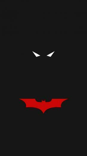 Batman Red Abstract Best iPhone 5s Wallpaper