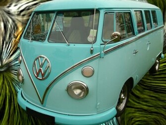 Wallpaper Volkswagen Old Bus