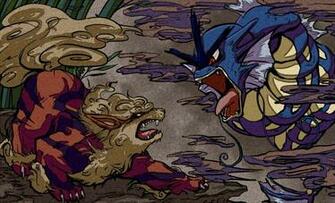 Nintendo Pokemon Video Games Gyarados Artwork