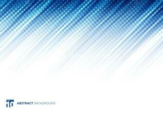 Blue Abstract Diagonal Lines Background Technology With Halftone