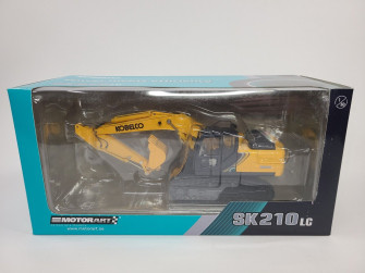 Kobelco Sk210lc Excavator Yellow Motorart Scale Model
