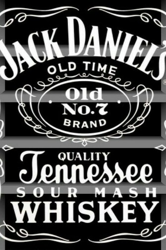 Jack Daniels Shelf iPhone Wallpaper