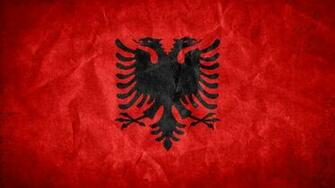 Albanian Flag Wallpaper
