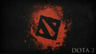 Dota Black Logo Art