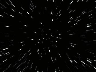 Stars Seem To Elongate Just As A Ship Begins Enter Hyperspace