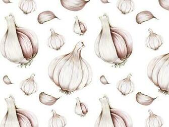 Hand Drawn Watercolor Of Garlic Image By Rawpixel