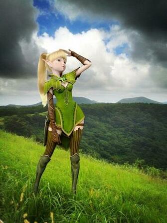 Dragon Nest Throne Of Elves Wallpaper Card