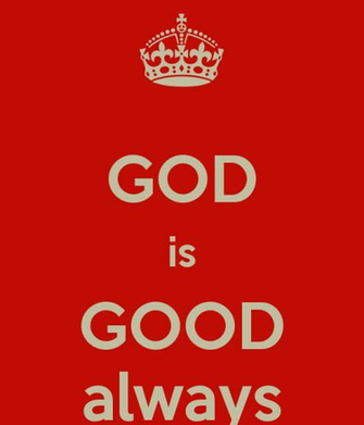 God Is Good Always Keep Calm And Carry On Image Generator