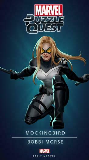 Marvel Puzzle Quest On Add The Versatile Mockingbird