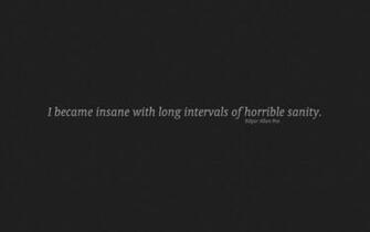 Minimalistic Text Quotes Edgar Allan Poe Wallpaper Pixel