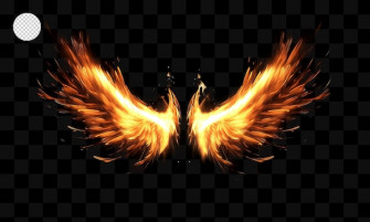 Fire Wings Psd High Quality Templates Wallpaper