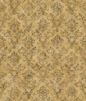 Warner Wallcoverings Chesapeake Stencil Damask