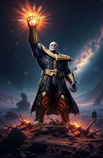 King Thanos Wallpaper