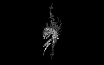 Dragon Black Wallpaper High Definition Quality