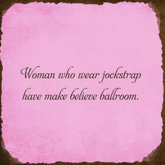 Amazon Woman Wear Jockstrap Has Make Believe Ballroom Novelty