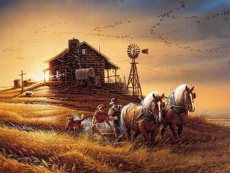 Terry Redlin Art Beautiful Horses