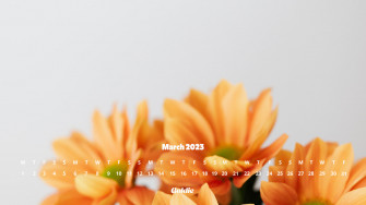 March Calendar Wallpaper Desktop Mobile