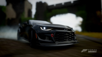 Black Cars Castle Car Forza Horizon Chevrolet Camaro