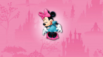 Disney Pink Minnie Mouse Wallpaper