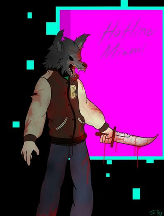 Dennis Hotline Miami By Wonder Waffle