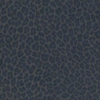 Leopard Print Pattern Faux Effect Fur Metallic Textured Wallpaper