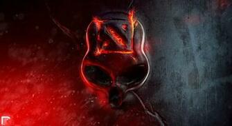Dota Wallpaper Dota2 Skull By Djreko
