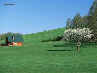 Beautiful Country Farm Scene Photography Perfect Wallpaper