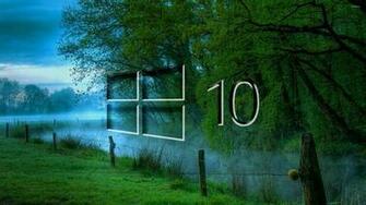 Windows In The Misty Morning Glass Logo Wallpaper Computer