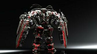 Awesome 3d Robot Wallpaper Desktop Wallpaperlepi