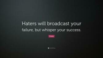 Haters Wallpaper Image