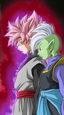 Zamasu And Goku Black Dragon Ball Z Wallpaper Anime