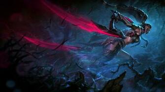 Headhunter Akali League Of Legends Wallpaper
