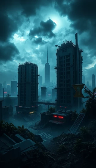 Dystopian Phone Wallpaper