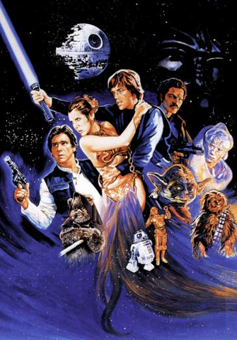 Return Of The Jedi Poster Wallpaper By