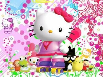 Wallpaper Hello Kitty