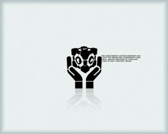 Companion Cube Wallpaper By Littledarksprite