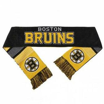 Boston Bruins Split Logo Reverse Scarf