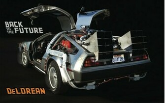 Delorean Time Machine Wallpaper