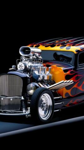 Hot Rod Flames Paint Wallpaper Teahub Io