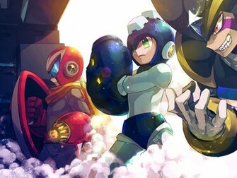 Video Games Mega Man Protoman HD Wallpaper Anime Manga