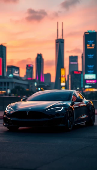 Tesla Phone Wallpaper
