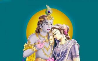 Hindu God Radha Krishna HD Wallpaper New