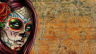 Sugar Skull Computer Wallpaper Desktop Background Id