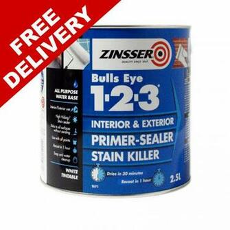 About Zinsser Bullseye Stain Killer Primer Sealer Litre