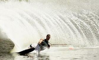 Slalom Water Skiing Moomba Masters Waterski