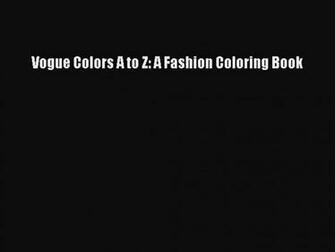 Coloring S The Best Adult Books Vogue Colors To